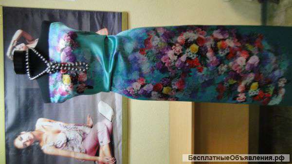 Шелк натуральный купоны INK-печать Италия