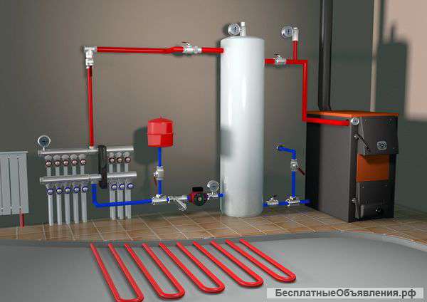 Монтаж инженерных систем в квартирах, домах (водоснабжение отопление и канализация)