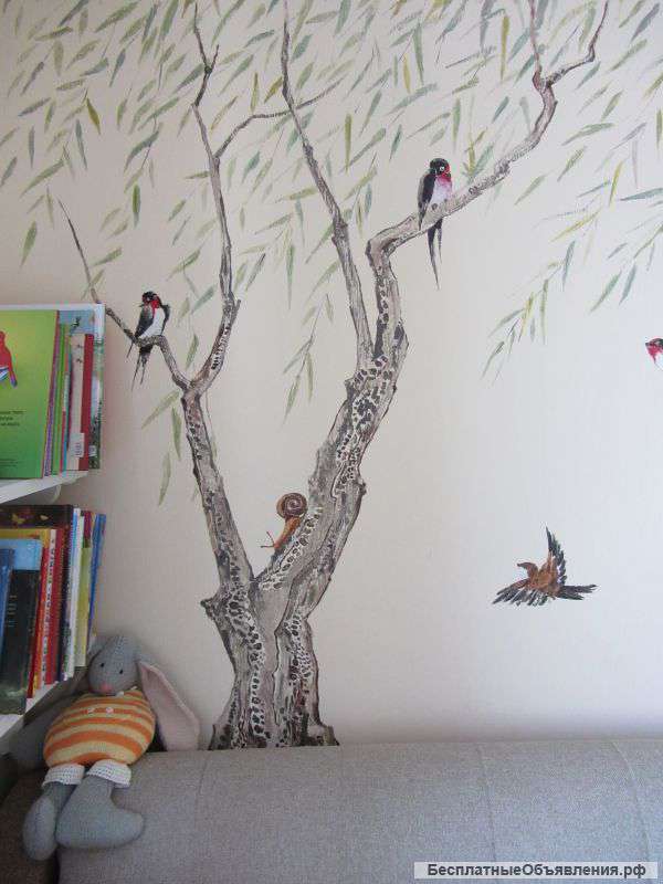 Художественная роспись стен.