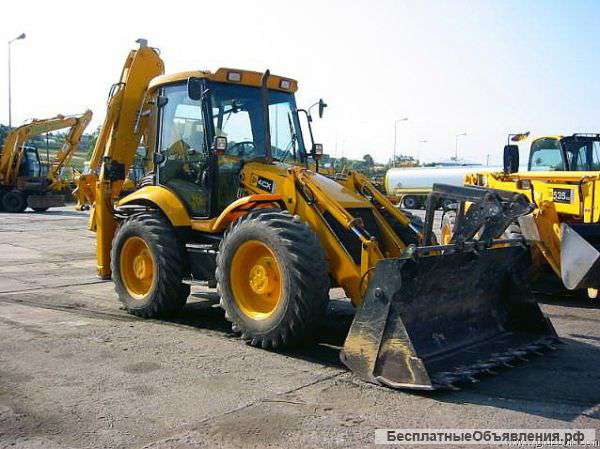 Аренда экскаватор-погрузчик JCB