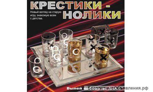 Игра "Пьяные крестики-нолики"