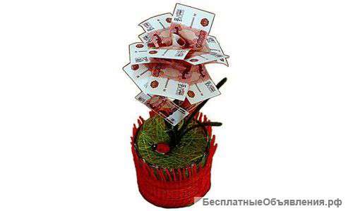 Денежное дерево "5000 рублей"