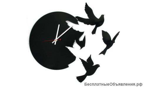 Часы "Летящие птицы"
