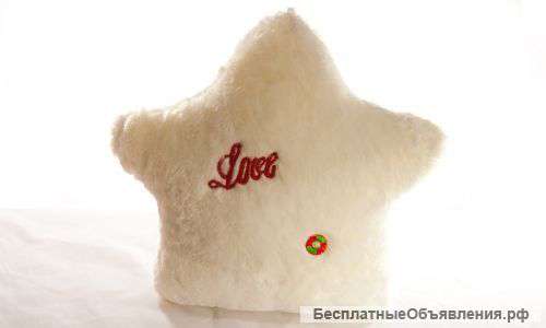 Светящаяся подушка "Звезда Love"