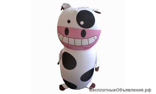 Декоративная подушка "Корова Анжела"