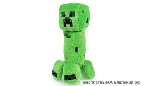 Мягкая игрушка "Creeper(Крипер)" из игры Minecraft