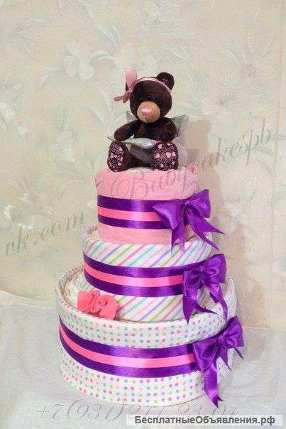 Торты из памперсов