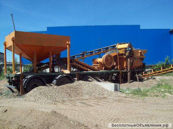 Передвижная сортировальная установка для ПГС