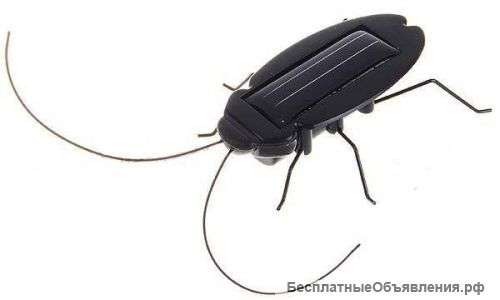 Жук на солнечной батарейке