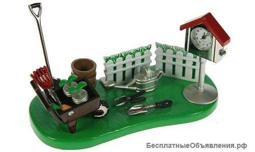 Настольные часы "Сад"