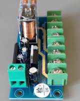 Плата защиты колонок для усилителя на uPC1237HA и 1 реле OMRON G2R-2 12V INDONESIA НОВАЯ