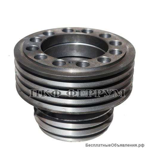 Шкив коленвала 9-ти ручейный не в сборе ЯМЗ-238АК