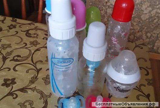 Набор бутылочек от рождения до 3 лет