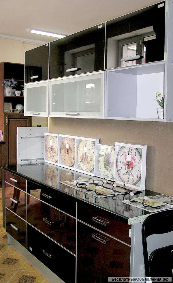 Кухня каленое стекло современный материал