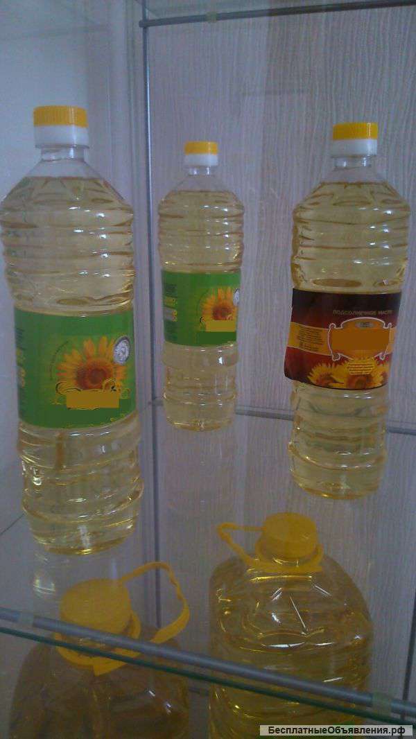 Масло подсолнечное рафин./нерафин.дезодор., масло кукурузное.