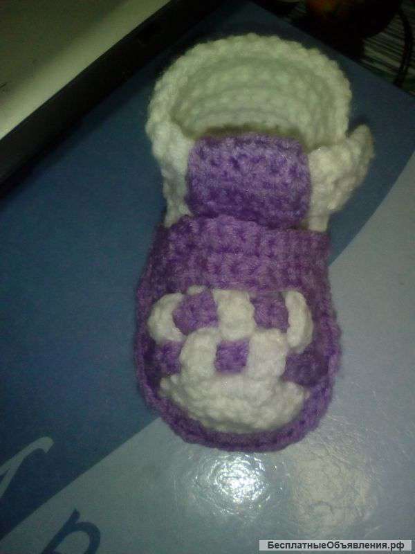 Пинетки ручная работа