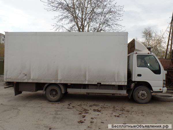Услуги фургона термос 5 тн, 22 куб
