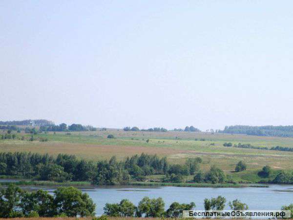 Участки от 10 соток на водоеме