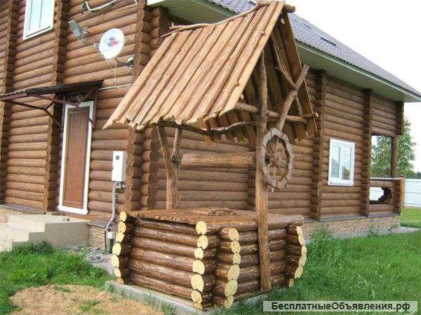 Домик для колодца