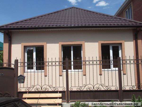 Фасадные и отделочные работы