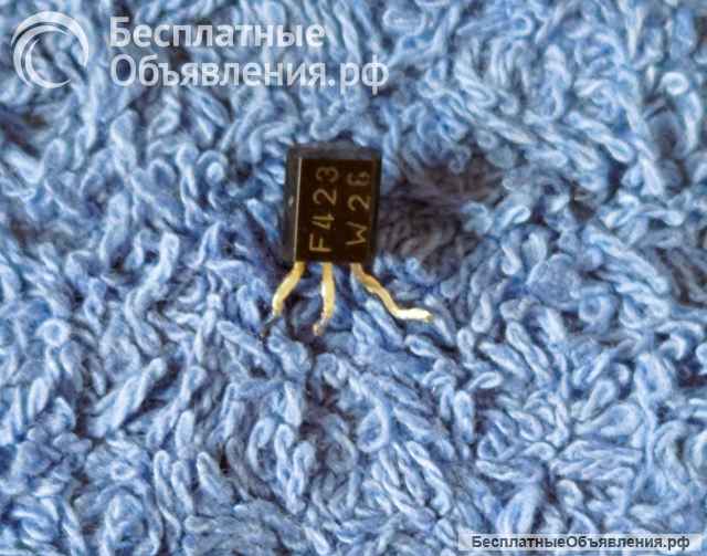 BF423, TO-92, 0,83W, 250V, 0,2A, 60MHz, Транзистор оригинальный НОВЫЙ и ДЕМОНТАЖ
