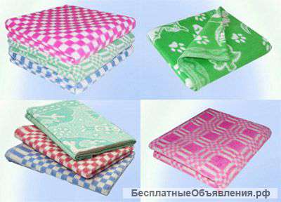 Байковые одеяла оптом