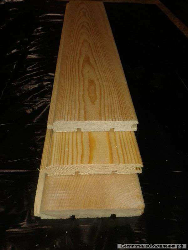 Вагонка из лиственницы 14x138 мм сорт Экстра