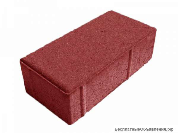 Брусчатка красная