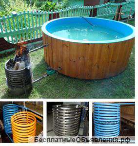 Бассейн с подогревом на даче