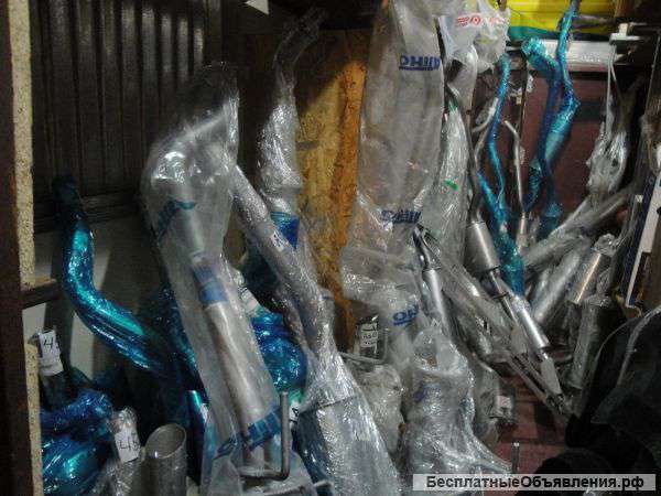 Детали Выхлопной: резонаторы, задние бачки и т.д