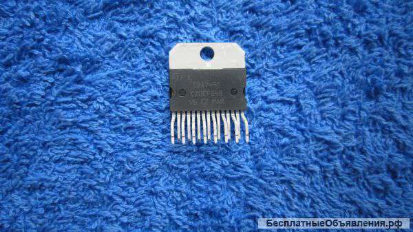 TDA7495 Микросхема УНЧ 2x11Вт (28В/8 Ом) Audio Amp Speaker 2CH Stereo 11W Class-A оригинальная НОВАЯ