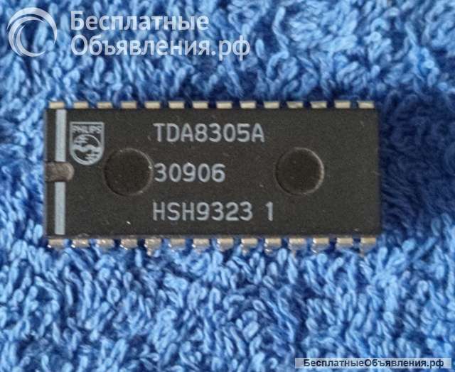 TDA8305, TDA8305A, PHILIPS, Микросхема оригинальная НОВАЯ и ДЕМОНТАЖ
