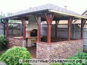 Строим беседки и барбекю