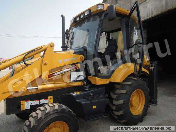 Новый погрузчик-экскаватор Foton FLB468-I