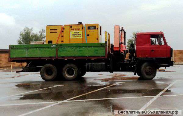 Требуется водитель крана-манипулятора на базе автомобиля "Татра"