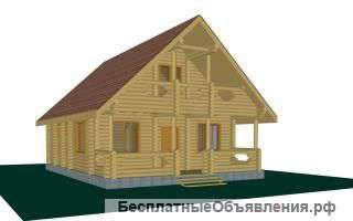 Строительство деревянного дома 130 м2