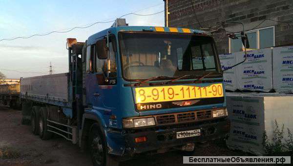 Услуги манипулятора самопогрузчика