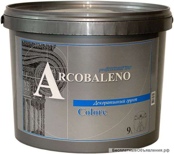 Декоративный грунт Радуга вд-ак 140 Сolore