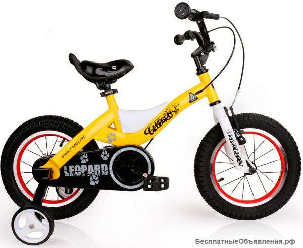 Детский велосипед Royal Baby Leopard Steel 14"