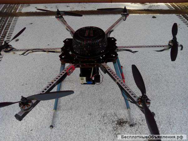 Гексакоптер для видеосъемок.
