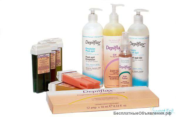 Гель "Depiflax"перед эпиляцией