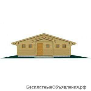 Бревенчатый дом Д-4 49 м2