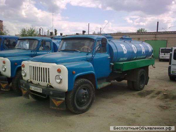 Привоз воды. Водовоз.