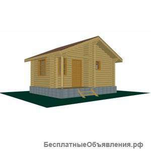 Баня из сруба Б-5 20 м2
