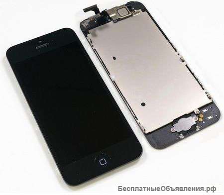 Замена дисплея у iPhone 4.4s, 5.5s, 5c, 6.6s