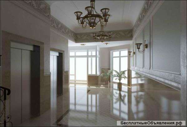 Двухкомнатная квартира с камином в ЖК Новорижский