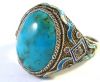 Кольцо с бирюзой из 1890