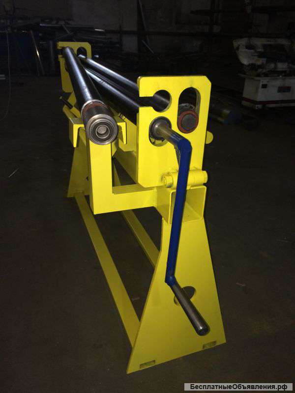 Вальцы ручные. Трехвалковые вальцы для водостока.