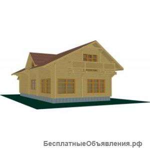 Сруб дома Д-6 191 м2