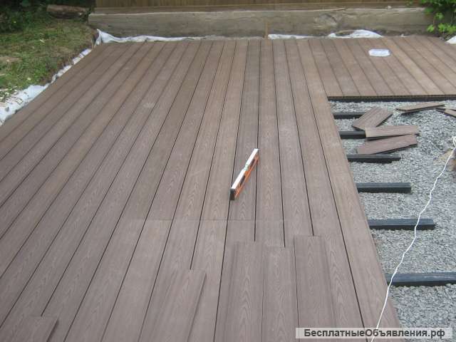 Монтаж террасной доски в Сочи